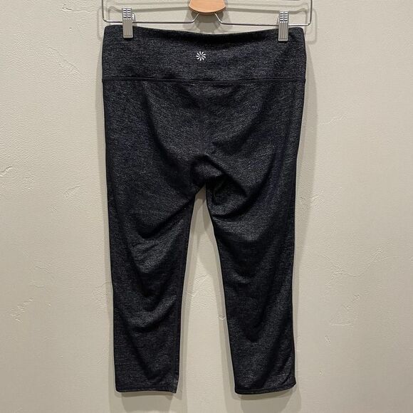 Athleta Dark Grey Cropped Leggings - Size: Small - Picture 2 of 6